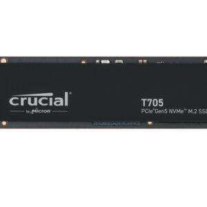Crucial T705 2TB PCIe Gen5 NVMe M.2 SSD PCI Express 5.0 TLC 3D NAND immagine principale Crucial CT2000T705SSD3 drives allo stato solido 2 TB M.2 PCI Express 5.0 NVMe