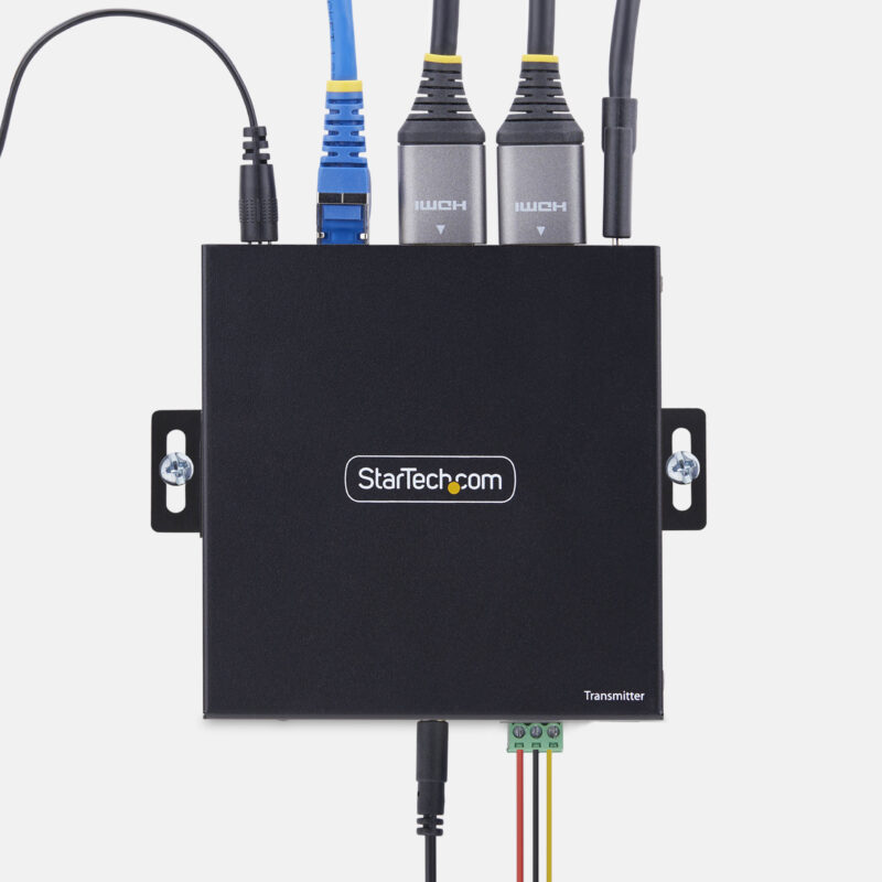 StarTech.com Trasmettitore KVM HDMI su rete IP per la serie di prodotti IH2006, 4K 60Hz, senza driver, AVoIP, include kit di montaggio, solo trasmettitore immagine gallery 7 StarTech.com Trasmettitore KVM HDMI su rete IP per la serie di prodotti IH2006, 4K 60Hz, senza driver, AVoIP, include kit di montaggio, solo trasmettitore