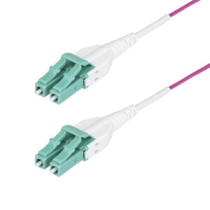 StarTech.com Cavo in fibra ottica multimodale da 50m LC a LC (UPC) OM4 Viola Erica, 50/125 µm, 40G/100G, LOMMF/VCSEL, cavo in fibra Uniboot, certificato OFNR Riser immagine principale StarTech.com Cavo in fibra ottica multimodale da 10m LC a LC (UPC) OM4 Viola Erica, 50/125 µm, 40G/100G, LOMMF/VCSEL, cavo in fibra Uniboot, certificato OFNR Riser
