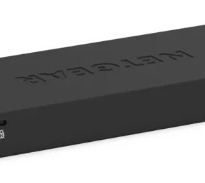 NETGEAR GS308LP Non gestito Gigabit Ethernet (10/100/1000) Supporto Power over Ethernet (PoE) Desktop Nero