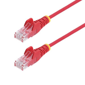 StarTech.com Cavo Ethernet CAT6 Rosso da 3m; Patch UTP con Plug RJ45 Antigroviglio e Rilievi di Trazione, Cavo Lan Slim in Rame Puro 28AWG, Sottoposto a test Fluke immagine principale StarTech.com Cavo Ethernet CAT6 Rosso da 2m; Patch UTP con Plug RJ45 Antigroviglio e Rilievi di Trazione, Cavo Lan Slim in Rame Puro 28AWG, Sottoposto a test Fluke