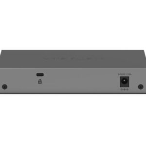 NETGEAR GS105P Non gestito Gigabit Ethernet (10/100/1000) Supporto Power over Ethernet (PoE) Montaggio da desktop/parete Grigio