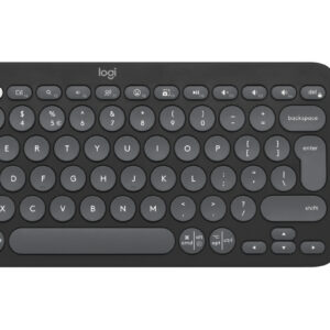 Logitech 920-012239 tastiera Mouse incluso Universale RF senza fili + Bluetooth QWERTY US International Grafite
