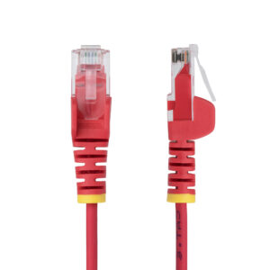 StarTech.com Cavo Ethernet CAT6 Rosso da 3m; Patch UTP con Plug RJ45 Antigroviglio e Rilievi di Trazione, Cavo Lan Slim in Rame Puro 28AWG, Sottoposto a test Fluke immagine gallery 2 StarTech.com N6PAT25CMRDS cavo di rete Rosso 0,25 m Cat6 U/UTP (UTP)