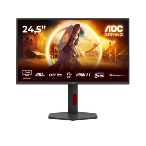 AOC G4 Q25G4SR Monitor PC 62,2 cm (24.5") 2560 x 1440 Pixel Quad HD LED Nero, Rosso