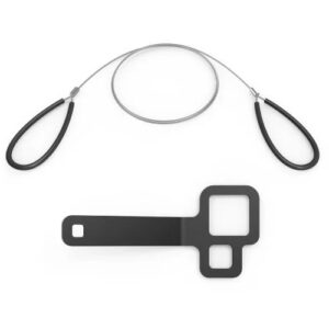 Compulocks RTM01 cavo di sicurezza Nero, Argento immagine principale Compulocks RTM01 cavo di sicurezza Nero, Argento