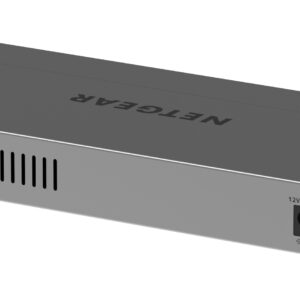 NETGEAR GS108MX-100EUS switch di rete Non gestito L2 Gigabit Ethernet (10/100/1000) Montaggio da desktop/parete