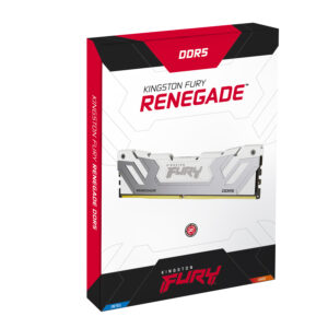 Kingston Technology FURY 24GB 8800MT/s DDR5 CL42 CUDIMM Renegade White