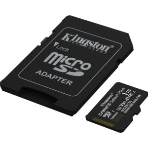 Kingston Technology 1TB microSDXC Canvas Select Plus Gen3 150MB/s A1 (Adattatore SD incluso) immagine gallery 2 Kingston Technology 1TB microSDXC Canvas Select Plus Gen3 150MB/s A1 (Adattatore SD incluso)
