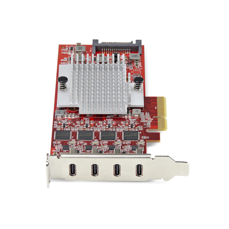 StarTech.com Scheda PCIe USB-C a 4 Porte, USB 3.2 10Gbps, Scheda di Espansione PCI Express USB Type-C con 4 Controller USB Indipendenti, Windows/Linux/macOS, TAA immagine gallery 3 StarTech.com Scheda PCIe USB-C a 4 Porte, USB 3.2 10Gbps, Scheda di Espansione PCI Express USB Type-C con 4 Controller USB Indipendenti, Windows/Linux/macOS, TAA