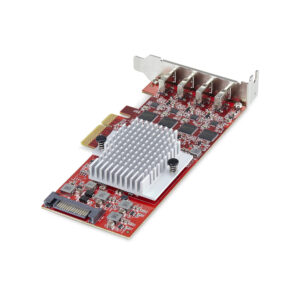 StarTech.com Scheda PCIe USB-C a 4 Porte, USB 3.2 10Gbps, Scheda di Espansione PCI Express USB Type-C con 4 Controller USB Indipendenti, Windows/Linux/macOS, TAA immagine gallery 2 StarTech.com Scheda PCIe USB-C a 4 Porte, USB 3.2 10Gbps, Scheda di Espansione PCI Express USB Type-C con 4 Controller USB Indipendenti, Windows/Linux/macOS, TAA