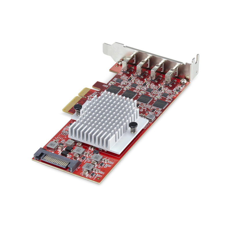 StarTech.com Scheda PCIe USB-C a 4 Porte, USB 3.2 10Gbps, Scheda di Espansione PCI Express USB Type-C con 4 Controller USB Indipendenti, Windows/Linux/macOS, TAA immagine gallery 2 StarTech.com Scheda PCIe USB-C a 4 Porte, USB 3.2 10Gbps, Scheda di Espansione PCI Express USB Type-C con 4 Controller USB Indipendenti, Windows/Linux/macOS, TAA