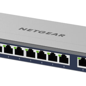 NETGEAR GS108MX-100EUS switch di rete Non gestito L2 Gigabit Ethernet (10/100/1000) Montaggio da desktop/parete