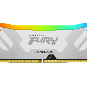 Kingston Technology FURY 24GB 8000MT/s DDR5 CL38 DIMM Renegade RGB Bianco