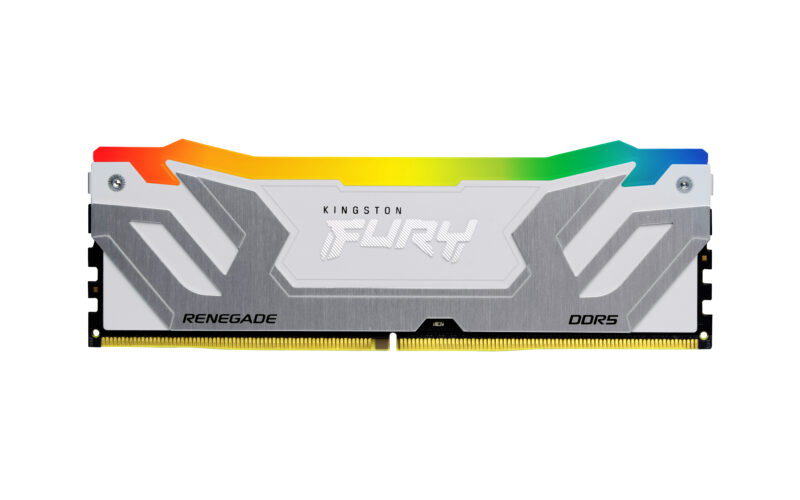 Kingston Technology FURY 24GB 8400MT/s DDR5 CL40 CUDIMM Renegade RGB Bianco XMP