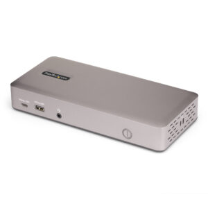 StarTech.com Docking Station USB4 per Tre Monitor, Dock USB-C Multi Display HDMI/DisplayPort 4K 60Hz, Ricarica Laptop 100W, porta Ethernet 2.5GbE, Plug & Play immagine principale StarTech.com Docking Station USB4 per Tre Monitor, Dock USB-C Multi Display HDMI/DisplayPort 4K 60Hz, Ricarica Laptop 100W, porta Ethernet 2.5GbE, Plug & Play