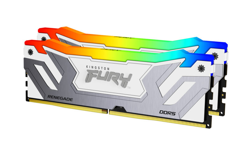 Kingston Technology FURY 24GB 8800MT/s DDR5 CL42 CUDIMM Renegade RGB Bianco