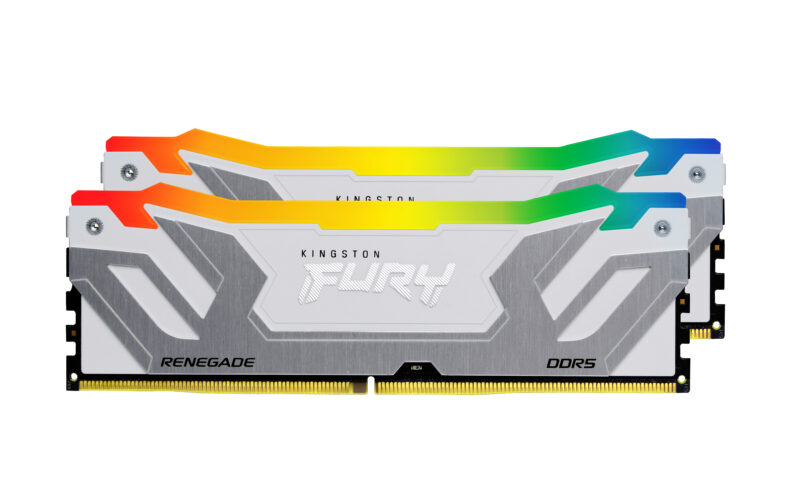 Kingston Technology FURY 24GB 8800MT/s DDR5 CL42 CUDIMM Renegade RGB Bianco