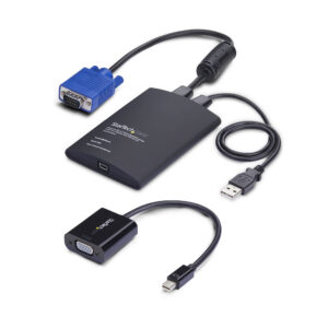 StarTech.com Adattatore Crash Cart Portatile per laptop, Console KVM con USB/VGA/Mini DisplayPort; trasferimento file e acquisizione video, TAA immagine principale StarTech.com Adattatore Crash Cart Portatile per laptop, Console KVM con USB/VGA/Mini DisplayPort; trasferimento file e acquisizione video, TAA