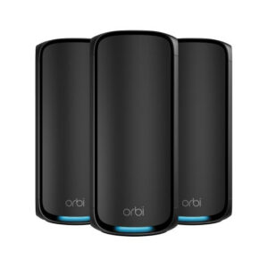 NETGEAR Orbi 860 AX6000 WiFi Satellite Black Edition Banda tripla (2.4 GHz/5 GHz/5 GHz) Wi-Fi 6 (802.11ax) Nero 4 Interno