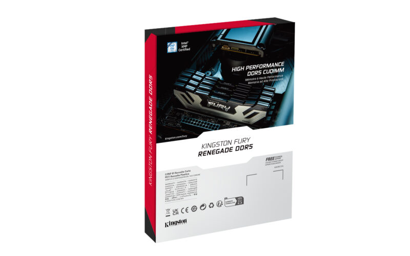 Kingston Technology FURY 24GB 8800MT/s DDR5 CL42 CUDIMM Renegade Silver