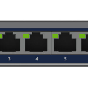 NETGEAR GS108MX-100EUS switch di rete Non gestito L2 Gigabit Ethernet (10/100/1000) Montaggio da desktop/parete
