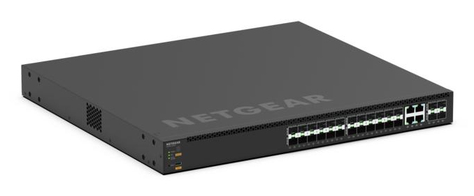 NETGEAR MSM4328F Gestito L3 10G Ethernet (100/1000/10000) 1U Nero