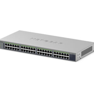 NETGEAR GS748 Non gestito Gigabit Ethernet (10/100/1000) Supporto Power over Ethernet (PoE) Grigio