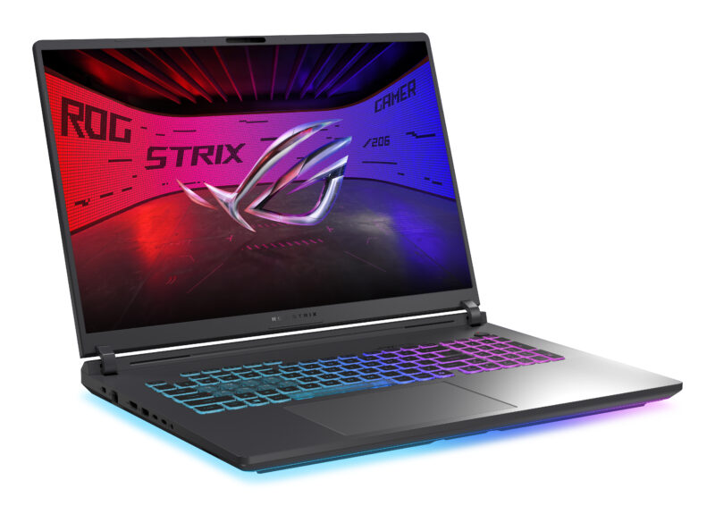 ASUS ROG Strix G18 G815JPR-S8006W Intel® Core™ i9 i9-14900HX Computer portatile 45,7 cm (18") WUXGA 16 GB DDR5-SDRAM 1 TB SSD NVIDIA GeForce RTX 5070 Wi-Fi 7 (802.11be) Windows 11 Home Nero, Grigio