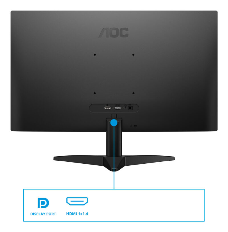AOC 24B36X Monitor PC 60,5 cm (23.8") 1920 x 1080 Pixel Full HD LED Nero