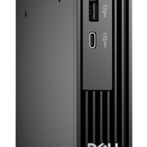 DELL Pro QCM1250 Intel® Core™ i3 i3-14100T 8 GB DDR5-SDRAM 512 GB SSD Windows 11 Pro Micro PC Mini PC Nero
