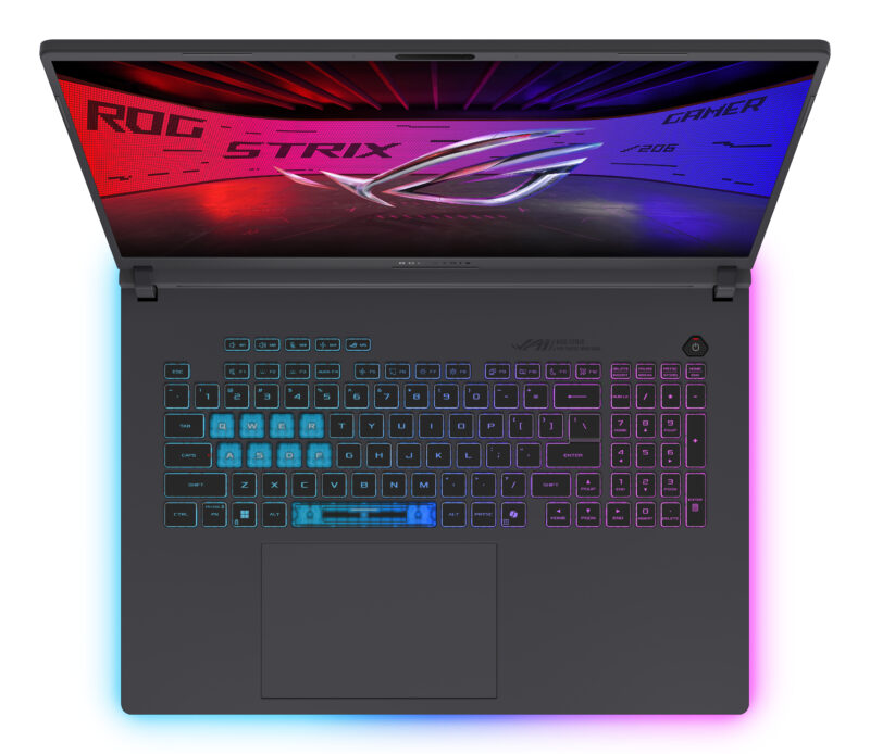 ASUS ROG Strix G18 G815JPR-S8006W Intel® Core™ i9 i9-14900HX Computer portatile 45,7 cm (18") WUXGA 16 GB DDR5-SDRAM 1 TB SSD NVIDIA GeForce RTX 5070 Wi-Fi 7 (802.11be) Windows 11 Home Nero, Grigio