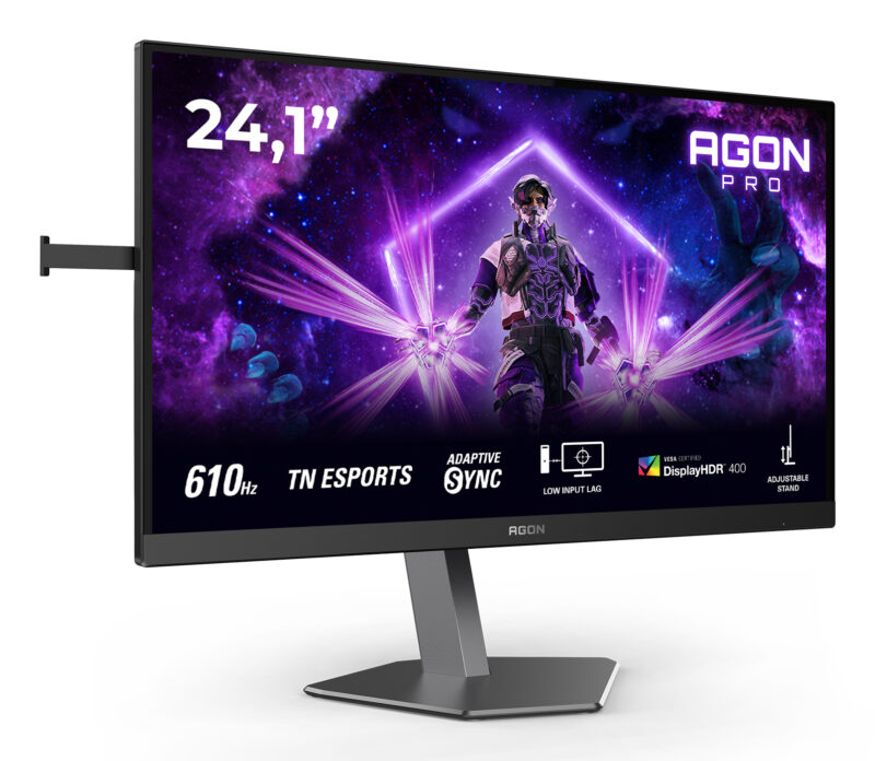 AOC G2 AG246FK6 Monitor PC 61,2 cm (24.1") 1920 x 1080 Pixel Full HD LED Nero, Grigio