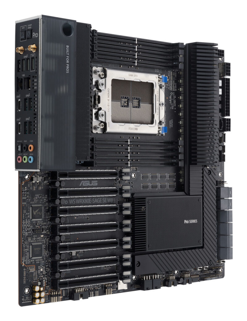 ASUS Pro WS WRX80E-SAGE SE WIFI II AMD WRX80 Base sWRX8 ATX esteso