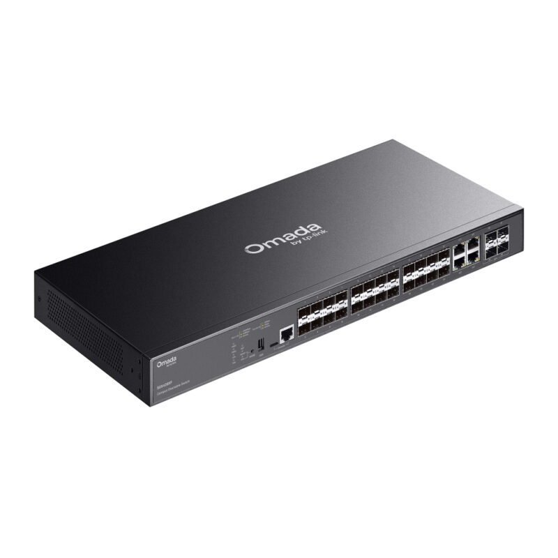 OMADA SG5428XF switch di rete Gestito L3 Nero immagine gallery 3 OMADA SG5428XF switch di rete Gestito L3 Nero