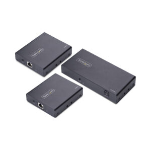 StarTech.com Extender e Splitter HDMI a 2 Porte su Cavo CAT6, 4K 60Hz, Fino a 70 m, Kit di Distribuzione HDMI 1x2 su Ethernet con IR e Alimentazione via Cavo immagine principale StarTech.com Extender e Splitter HDMI a 2 Porte su Cavo CAT6, 4K 60Hz, Fino a 70 m, Kit di Distribuzione HDMI 1x2 su Ethernet con IR e Alimentazione via Cavo