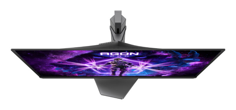 AOC AGON PRO AG276QKD2 Monitor PC 67,3 cm (26.5") 2560 x 1440 Pixel Quad HD QD-OLED Nero, Grigio