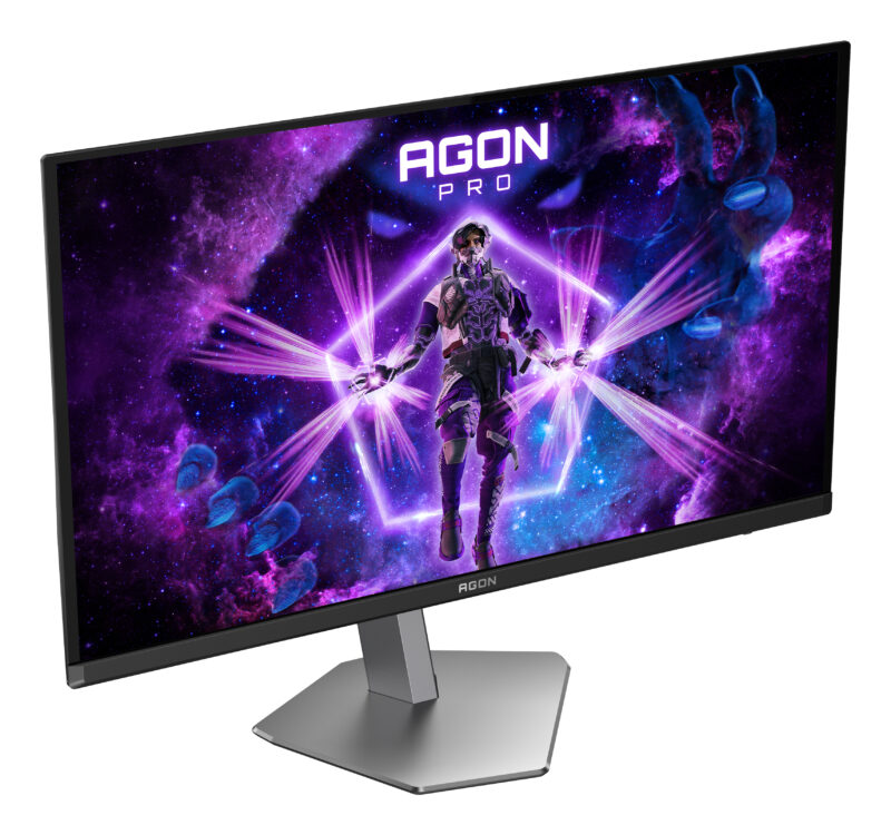 AOC AGON PRO AG276QKD2 Monitor PC 67,3 cm (26.5") 2560 x 1440 Pixel Quad HD QD-OLED Nero, Grigio