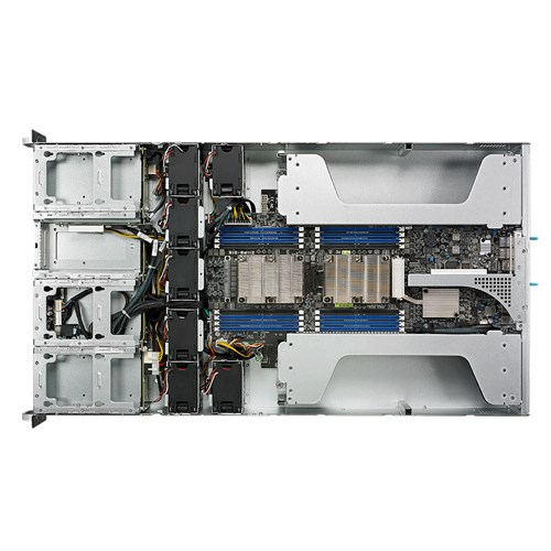 ASUS ESC4000 G4 Intel® C621 LGA 3647 (Socket P) Armadio (2U) Nero, Argento