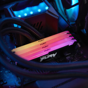 Kingston Technology FURY Beast 16GB 3200MT/s DDR4 CL16 DIMM 1Gx8 RGB