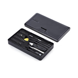 StarTech.com Set di cacciaviti di precisione, kit di riparazione computer da 40 pezzi per laptop/PC/elettronica/telefoni, set cacciaviti con 30 punte, coperchio rimovibile con base magnetica immagine principale StarTech.com Set di cacciaviti di precisione, kit di riparazione computer da 40 pezzi per laptop/PC/elettronica/telefoni, set cacciaviti con 30 punte, coperchio rimovibile con base magnetica
