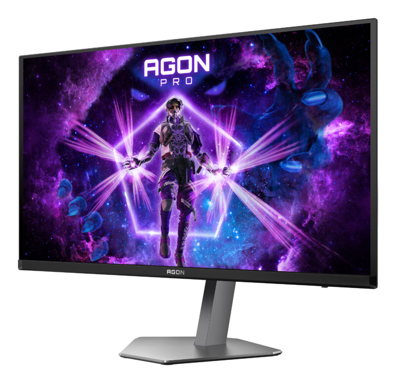 AOC AGON PRO AG276QKD2 Monitor PC 67,3 cm (26.5") 2560 x 1440 Pixel Quad HD QD-OLED Nero, Grigio