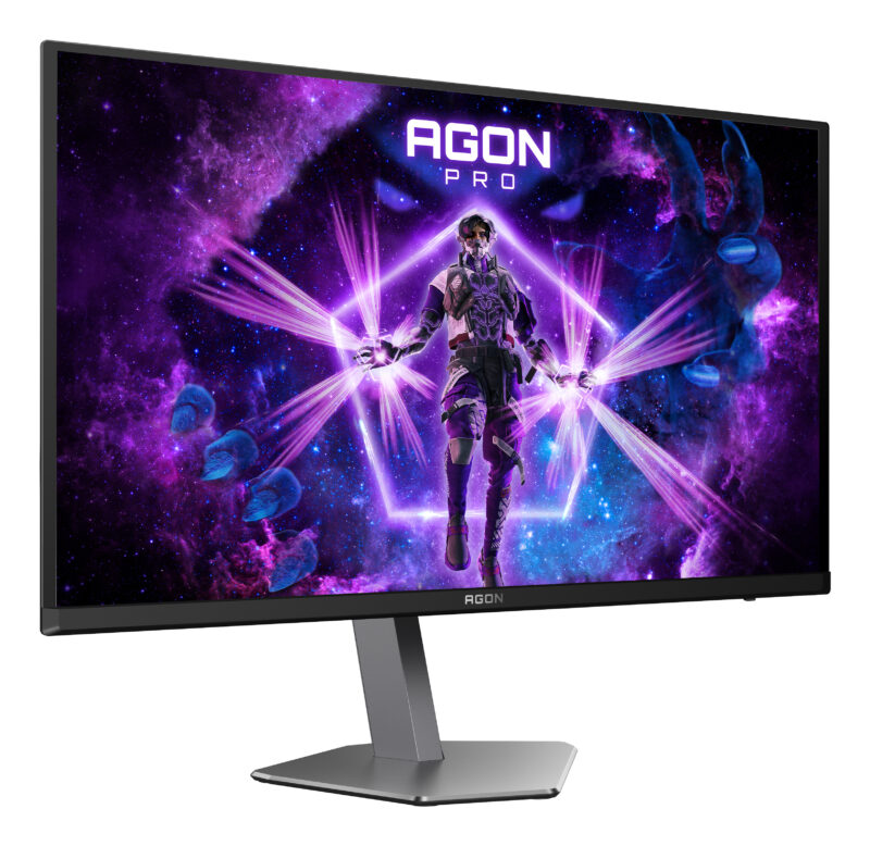 AOC AGON PRO AG276QKD2 Monitor PC 67,3 cm (26.5") 2560 x 1440 Pixel Quad HD QD-OLED Nero, Grigio