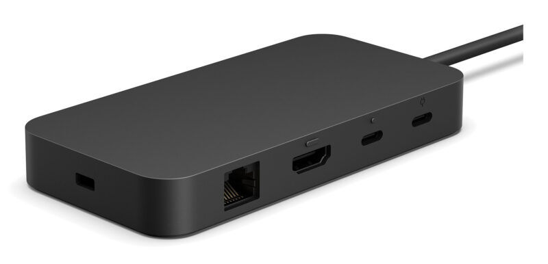 Microsoft Surface USB4 Dock Cablato Nero immagine principale Microsoft Surface USB4 Dock Cablato Nero
