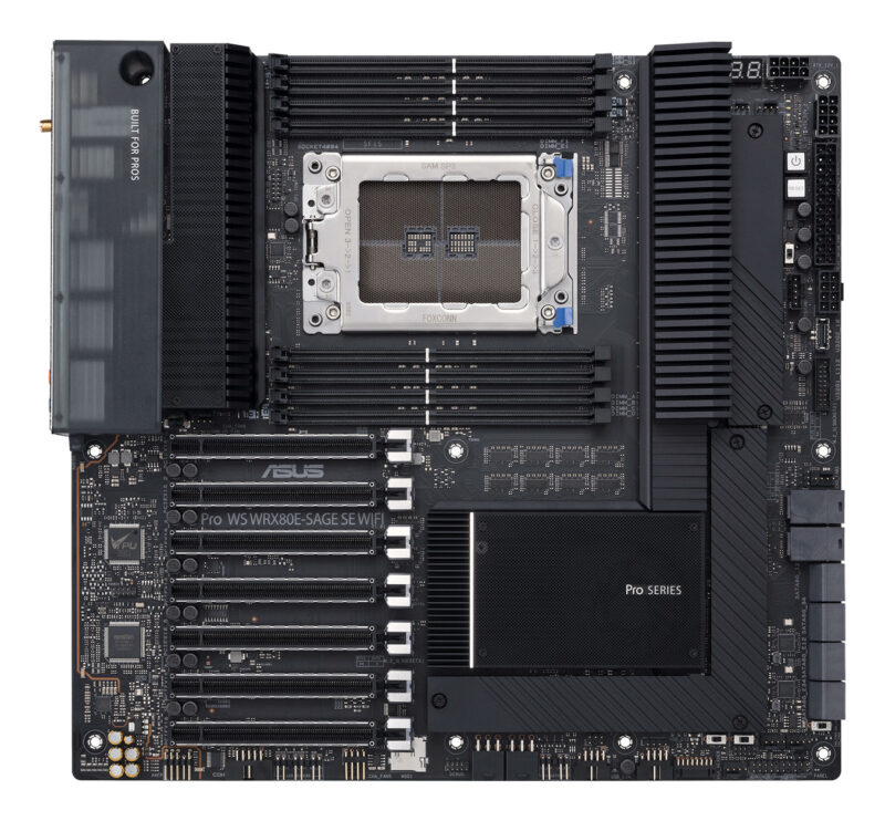 ASUS Pro WS WRX80E-SAGE SE WIFI II AMD WRX80 Base sWRX8 ATX esteso