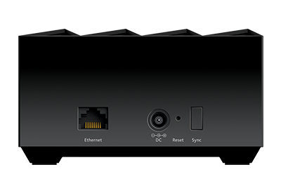 NETGEAR Nighthawk Mesh WiFi 6 Add-On Satellite Nero 10, 100, 1000 Mbit/s