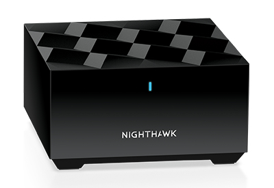 NETGEAR Nighthawk Mesh WiFi 6 Add-On Satellite Nero 10, 100, 1000 Mbit/s
