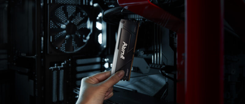 Kingston Technology FURY Beast 16GB 3200MT/s DDR4 CL16 DIMM 1Gx8 RGB