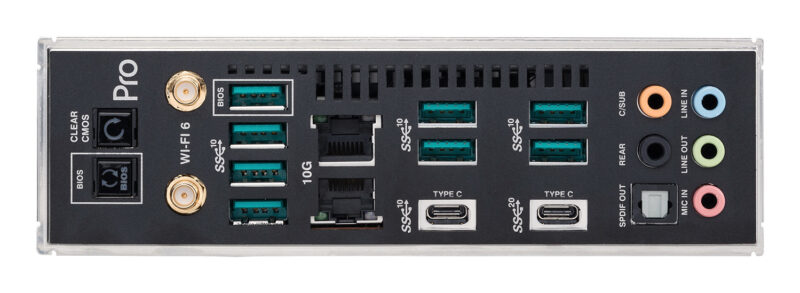 ASUS Pro WS WRX80E-SAGE SE WIFI II AMD WRX80 Base sWRX8 ATX esteso