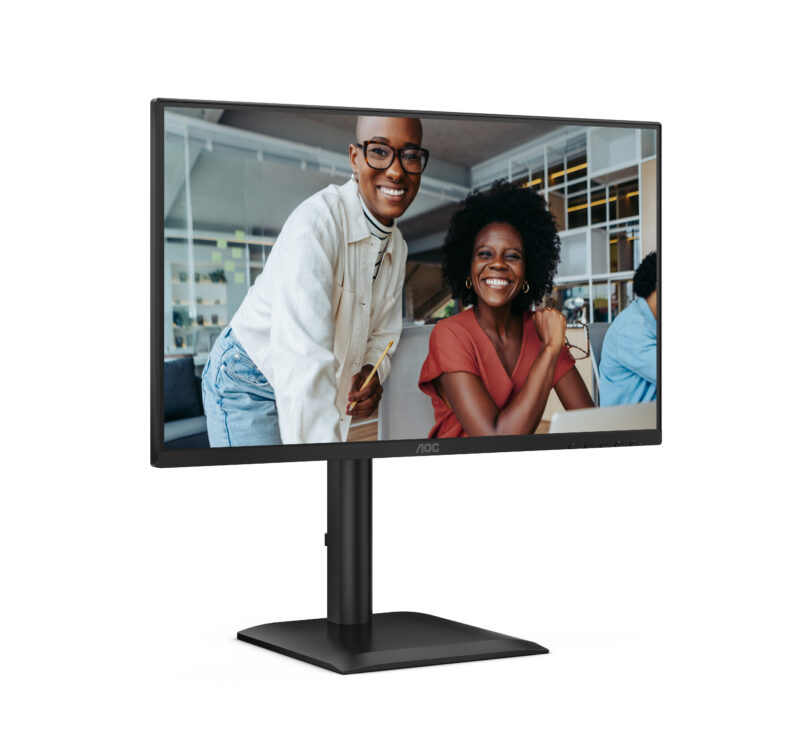 AOC E4 24E4CV Monitor PC 60,5 cm (23.8") 1920 x 1080 Pixel Full HD LED Nero